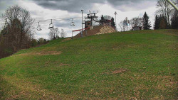 Otočná kamera na sjezdovce