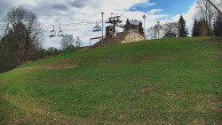 Otočná kamera na sjezdovce