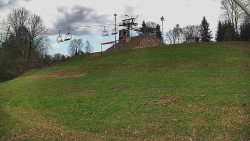 Otočná kamera na sjezdovce