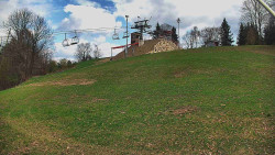 Otočná kamera na sjezdovce