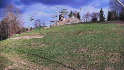 Otočná kamera na sjezdovce