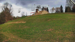 Otočná kamera na sjezdovce