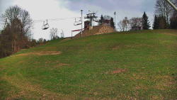 Otočná kamera na sjezdovce