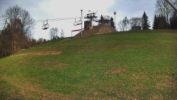 Otočná kamera na sjezdovce