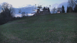 Otočná kamera na sjezdovce