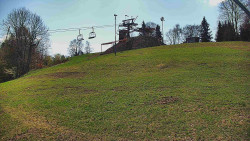 Otočná kamera na sjezdovce