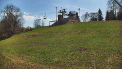 Otočná kamera na sjezdovce