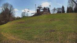 Otočná kamera na sjezdovce