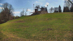 Otočná kamera na sjezdovce