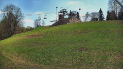 Otočná kamera na sjezdovce