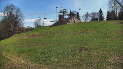 Otočná kamera na sjezdovce