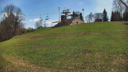 Otočná kamera na sjezdovce