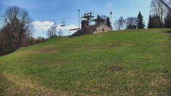 Otočná kamera na sjezdovce