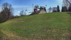 Otočná kamera na sjezdovce