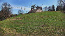 Otočná kamera na sjezdovce