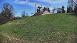 Otočná kamera na sjezdovce