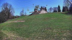 Otočná kamera na sjezdovce