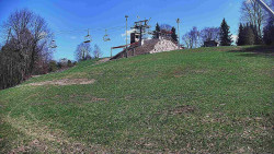 Otočná kamera na sjezdovce