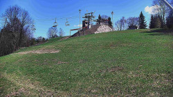 Otočná kamera na sjezdovce