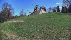 Otočná kamera na sjezdovce