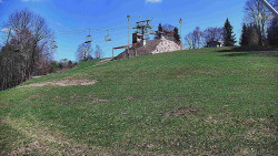 Otočná kamera na sjezdovce