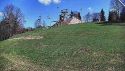 Otočná kamera na sjezdovce