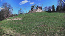 Otočná kamera na sjezdovce