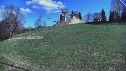 Otočná kamera na sjezdovce