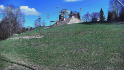 Otočná kamera na sjezdovce