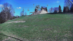 Otočná kamera na sjezdovce