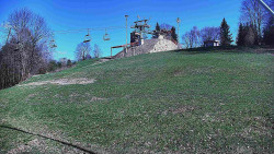 Otočná kamera na sjezdovce