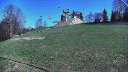 Otočná kamera na sjezdovce