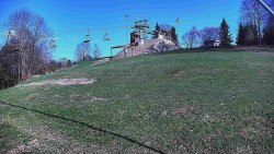 Otočná kamera na sjezdovce