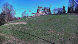 Otočná kamera na sjezdovce