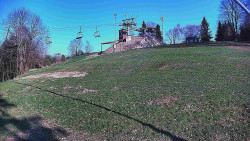 Otočná kamera na sjezdovce