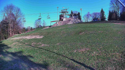 Otočná kamera na sjezdovce