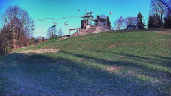 Otočná kamera na sjezdovce