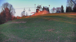 Otočná kamera na sjezdovce