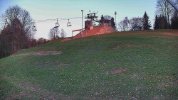 Otočná kamera na sjezdovce