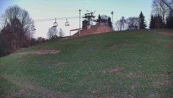 Otočná kamera na sjezdovce