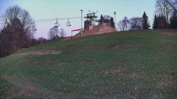 Otočná kamera na sjezdovce