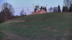 Otočná kamera na sjezdovce