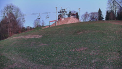 Otočná kamera na sjezdovce