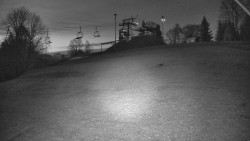 Otočná kamera na sjezdovce