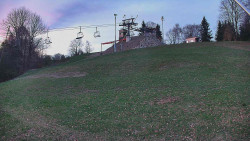 Otočná kamera na sjezdovce