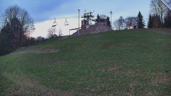 Otočná kamera na sjezdovce