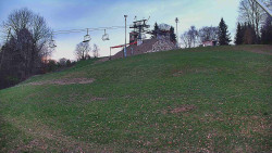 Otočná kamera na sjezdovce