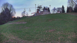 Otočná kamera na sjezdovce