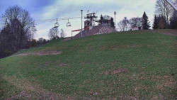 Otočná kamera na sjezdovce