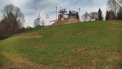 Otočná kamera na sjezdovce